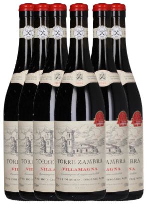 TORRE ZAMBRA VILLAMAGNA MONTEPULCIANO D’ABRUZZO DOC BIO 2022 BOX 6 BOTTIGLIE