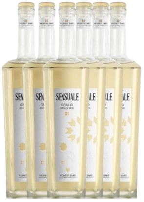 VIGNETI ZABU' SENSUALE GRILLO SICILIA BOX 6 BOTTIGLIE